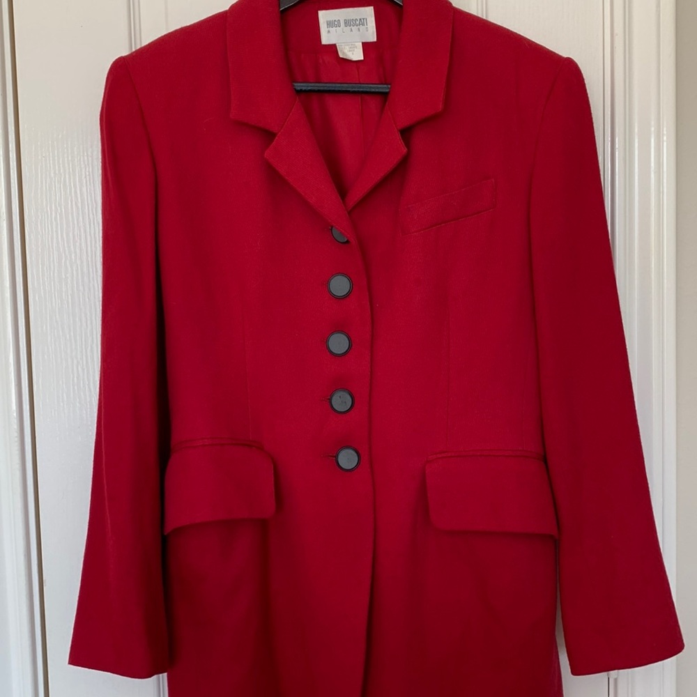 Hugo Buscati Red Blazer